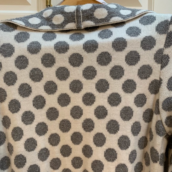 Joseph Ribkoff Polka Dot Cardigan - Picture 5 of 7